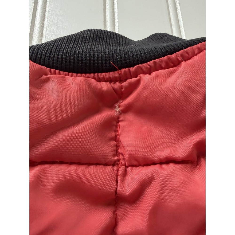 Vintage 10X Sport Clothing Goose Down Puffer Jacket Pink Snap‎ M USA Made - Picture 10 of 12